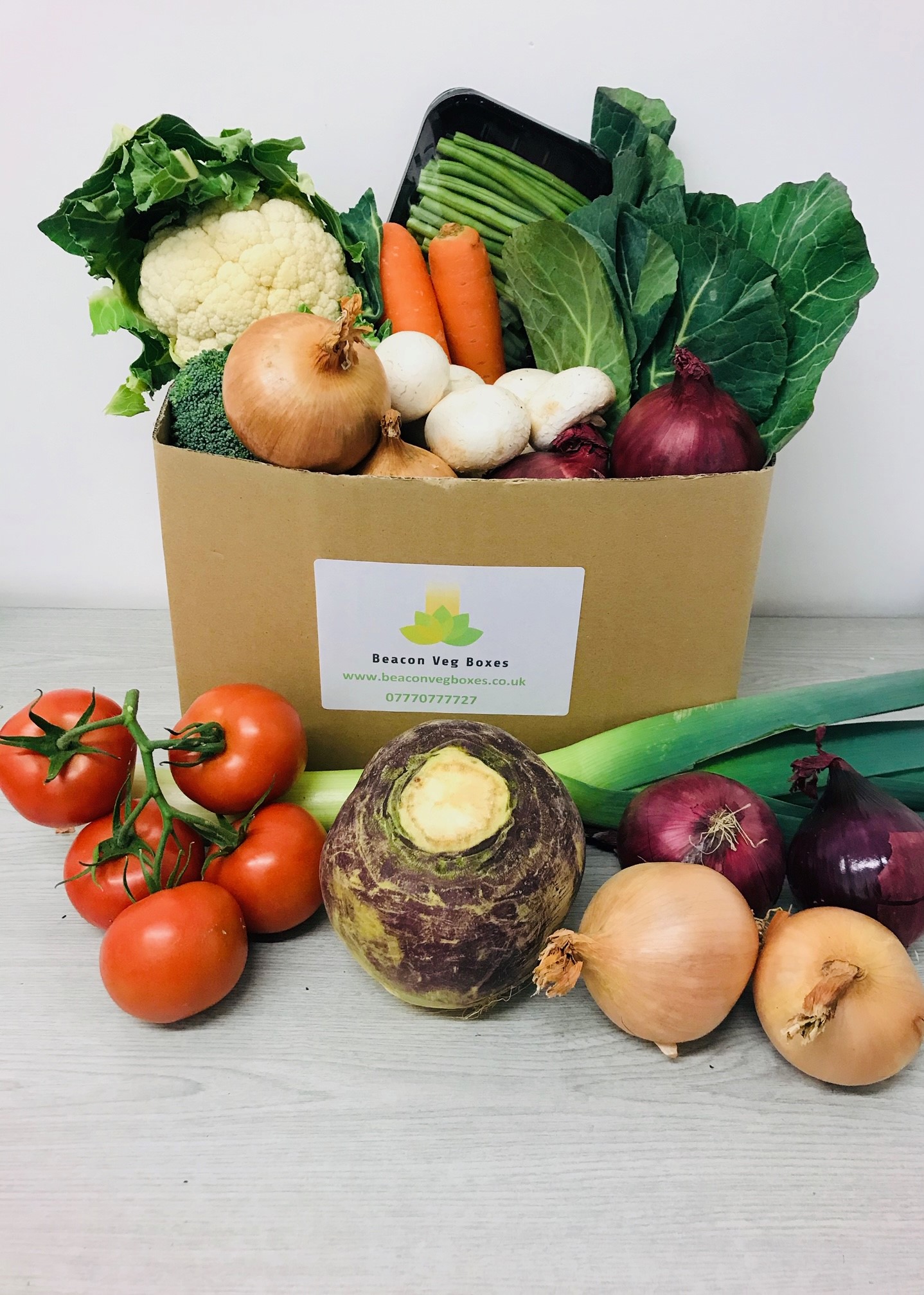 Medium Veg Box Inc Free Local Delivery Beacon Veg Boxes